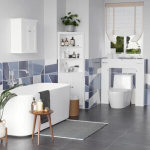 kleankin Over the Toilet Storage Cabinet