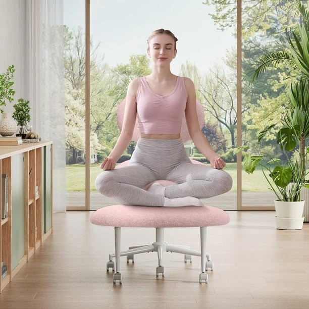 Pinmoco Ergonomic Cross Legged Swivel Chair