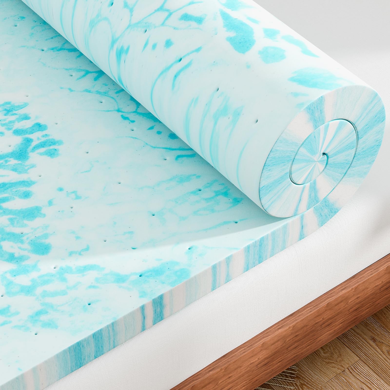 Mattress Toppers Memory Foam Twin, 2 Inch Thick Bed
