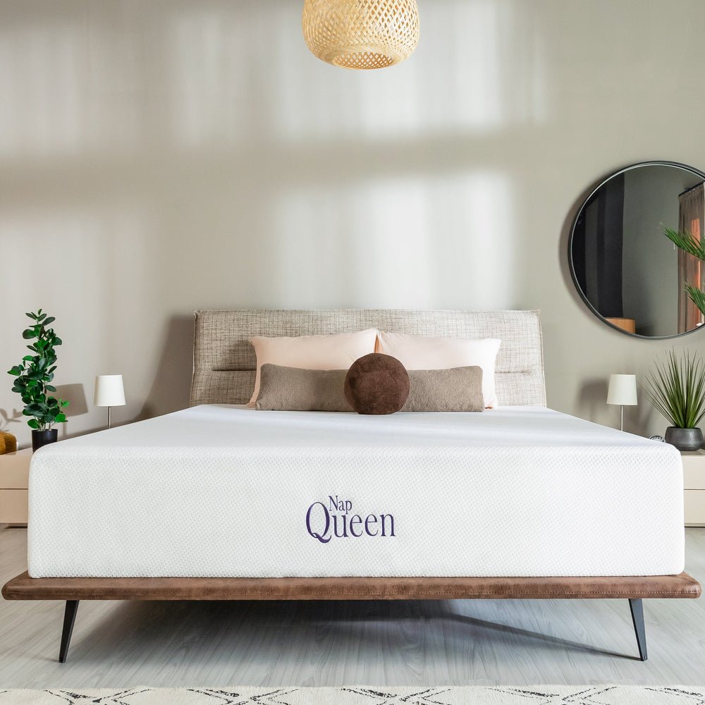 Queen 12 Inch Bamboo Charcoal Memory Foam Mattress